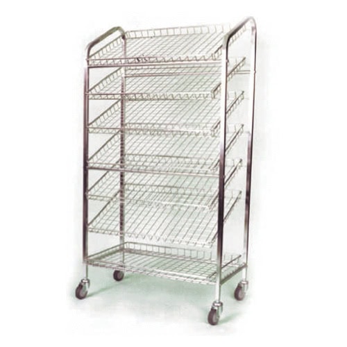 7-Tier-Chromed-Bread-Trolley